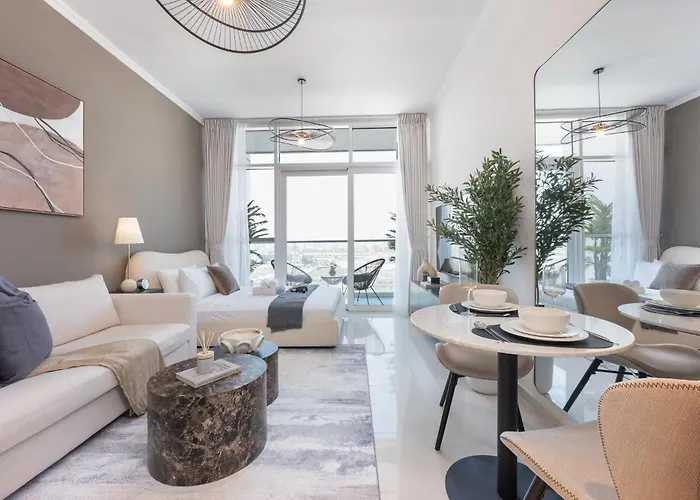 Spacious 1-Bedroom Apartment At Carson C In Damac Hills With Peaceful Vibes